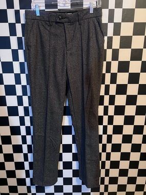 Lee Women's Gray Straight-Leg Trousers